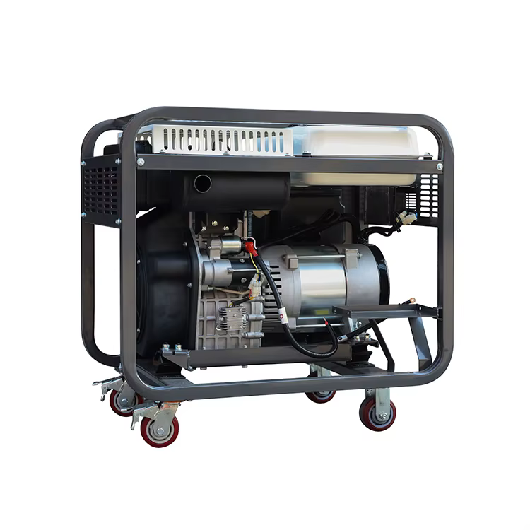 Hiearns Open Fram Style diesel Generator 12kw Use Single Cylinder diesel Engine — image 6