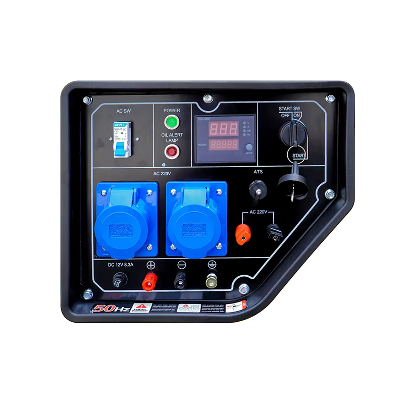 13HP Silent Type diesel Generator Set DG15000SE 10KW 220V 50Hz Single-Phase Air-Cooled 50Hz Frequency AC Output — image 3