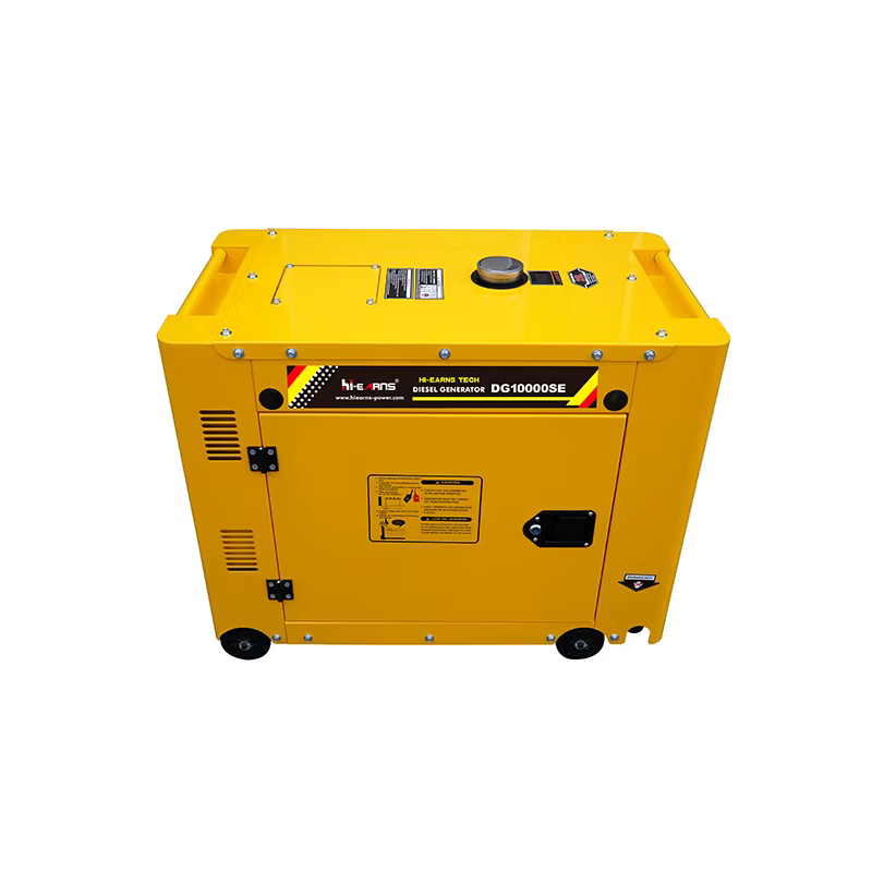 7KW/8.8KVA Silent Type Portable diesel Generators for Home DG10000SE Single Phase — image 2