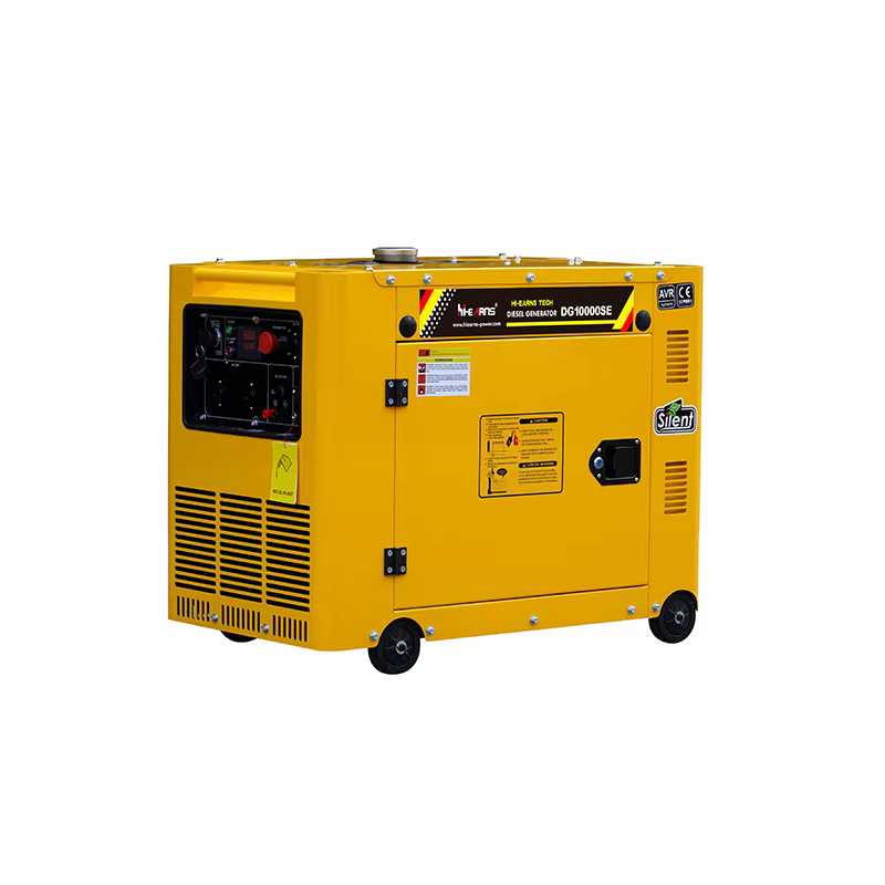 7KW/8.8KVA Silent Type Portable diesel Generators for Home DG10000SE Single Phase — image 3
