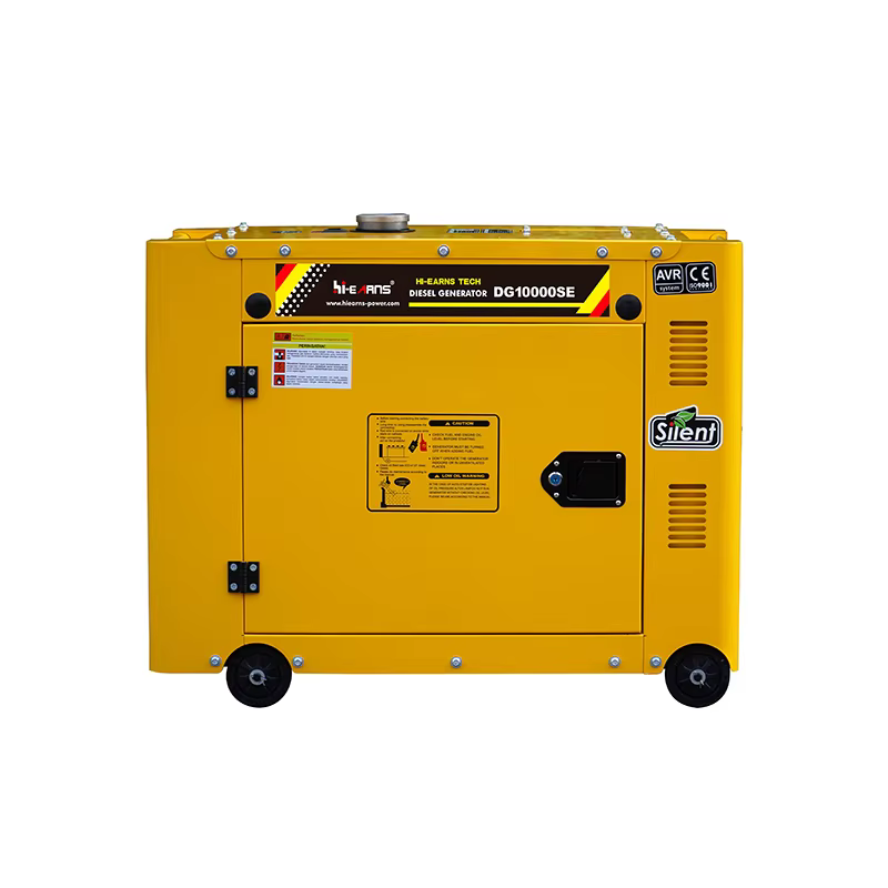 7KW/8.8KVA Silent Type Portable diesel Generators for Home DG10000SE Single Phase — image 4