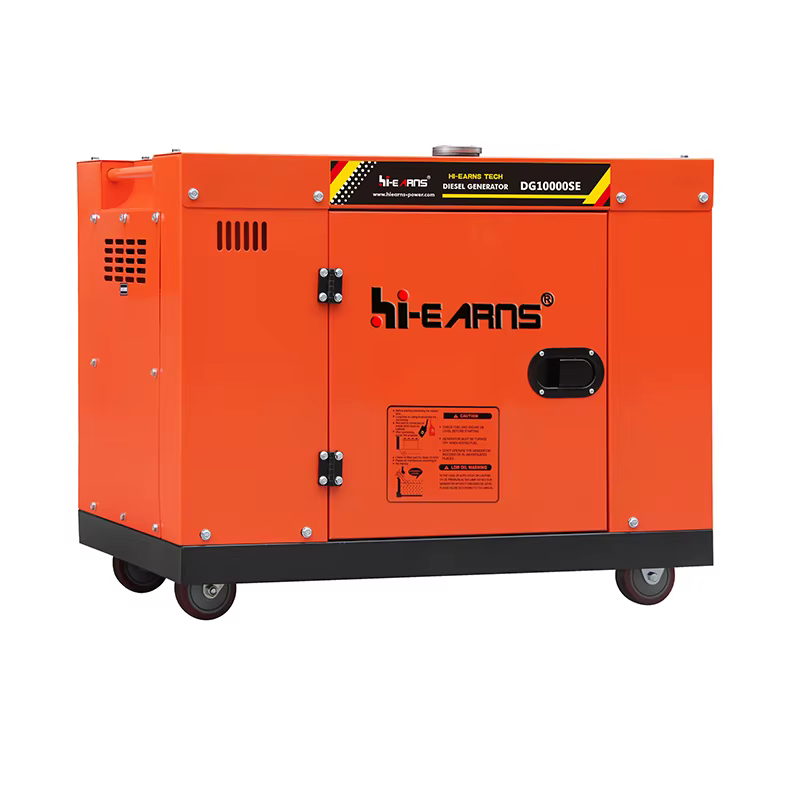 DG10000SE 7KW/8.8KVA 50HZ 220V Single Phase Portable diesel Generators for Home — image 2