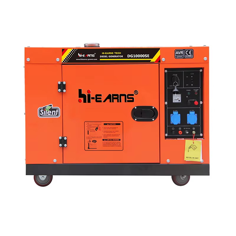 DG10000SE 7KW/8.8KVA 50HZ 220V Single Phase Portable diesel Generators for Home — image 3