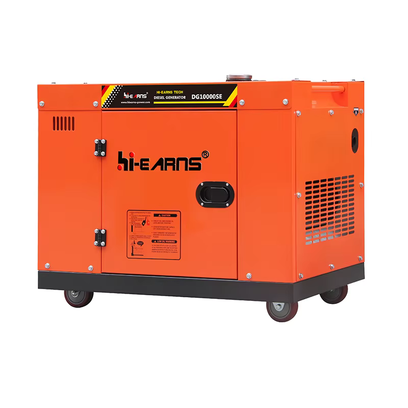 DG10000SE 7KW/8.8KVA 50HZ 220V Single Phase Portable diesel Generators for Home — image 4