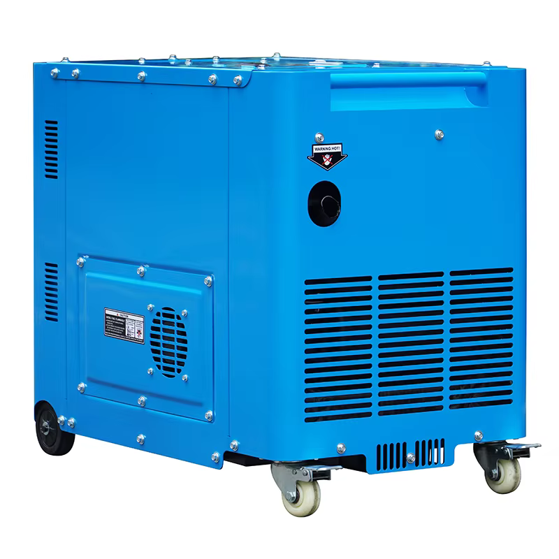 7KW/8.8KVA 50HZ  Portable diesel Generators for Home Silent DG10000SE Single Phase with Auto Start & ATS Options  for House Use — image 5