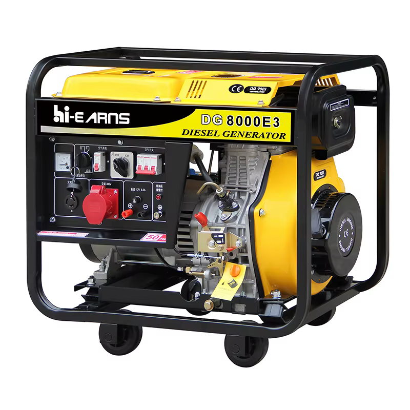 6kw 50Hz 220V DG8000E3 Portable Diesel Generators with Silent 192FB diesel Engine — image 2