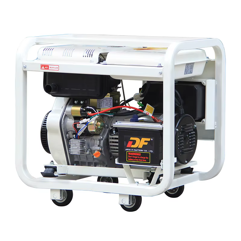 7.5KVA/6KW 50Hz 220/380V Open-Frame DG8000E3 Portable diesel Generators for Home Wth diesel Engine 192FB — image 4
