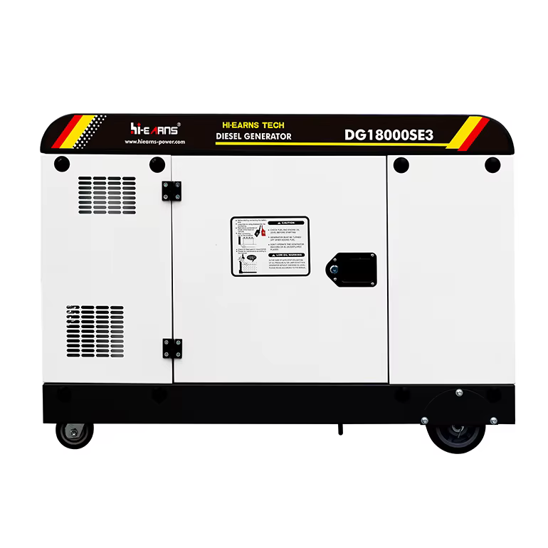 12kW 15KVA Three Phase Electric Start Silent Diesel Generator Silent Mobile Diesel Generator — image 2