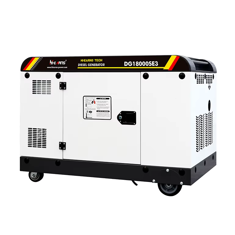 12kW 15KVA Three Phase Electric Start Silent Diesel Generator Silent Mobile Diesel Generator — image 4