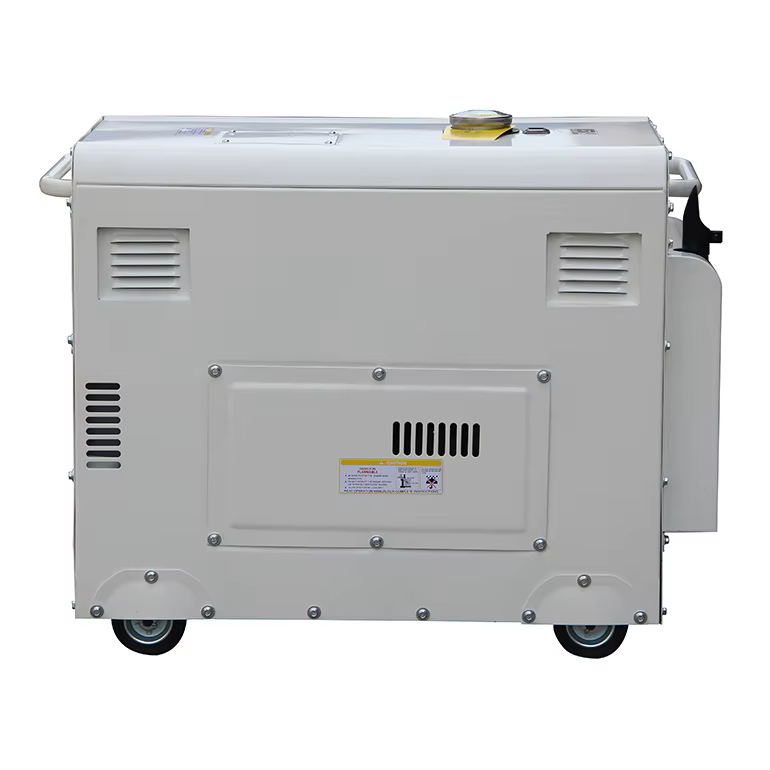 6.5KW 8KVA Three Phase Silent Air Cooled Diesel Generator with Digital Panel — image 3