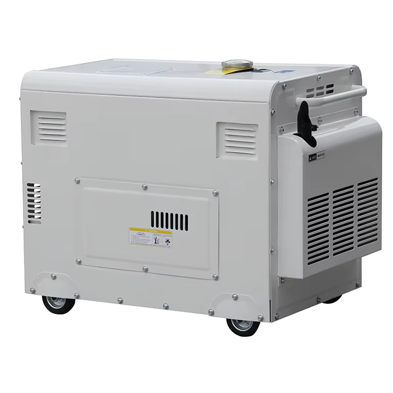 6.5KW 8KVA Three Phase Silent Air Cooled Diesel Generator with Digital Panel — image 4