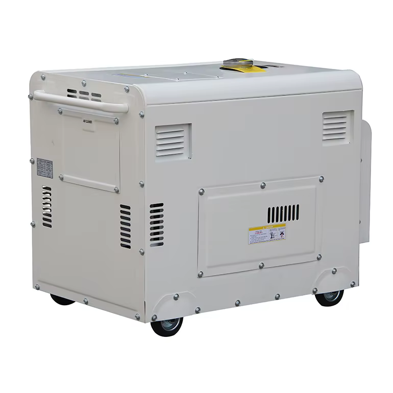 6.5KW 8KVA Three Phase Silent Air Cooled Diesel Generator with Digital Panel — image 5