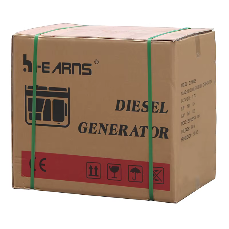 Hiearns 10kva 8kW 50Hz Frequency 240V Rated Voltage DG11000E Open Frame diesel Generator Engine Model HR198FA Power — image 5