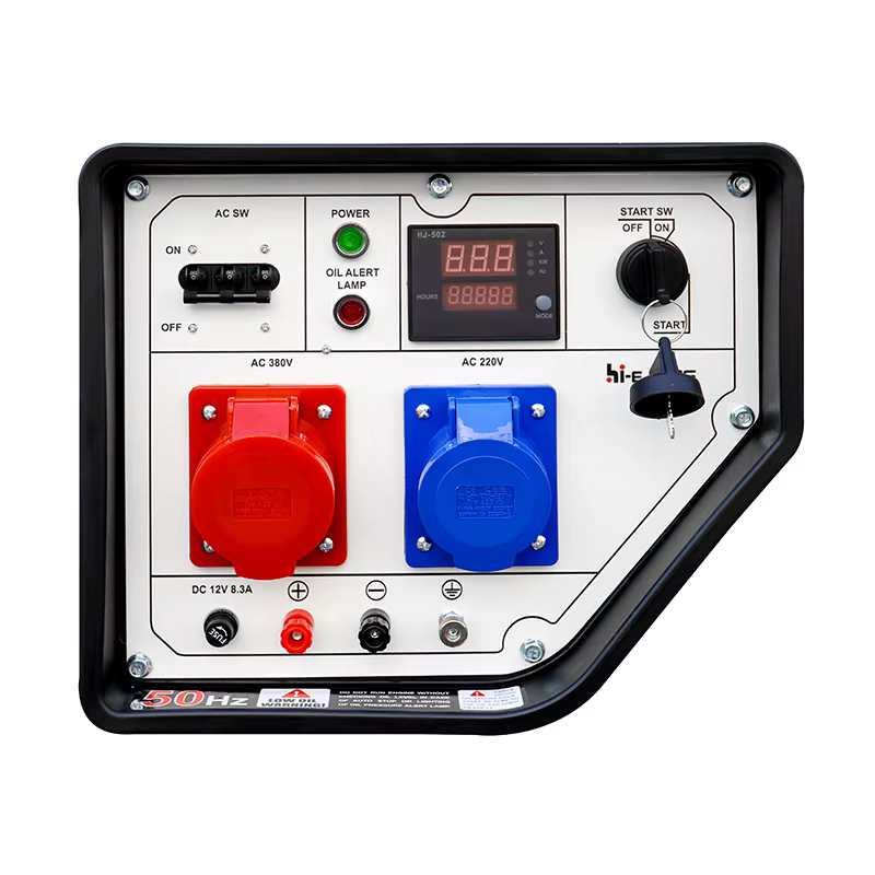 12.5kva/10kw 220/380V 50Hz Portable diesel Generator DG15000E3 Three Phase — image 4