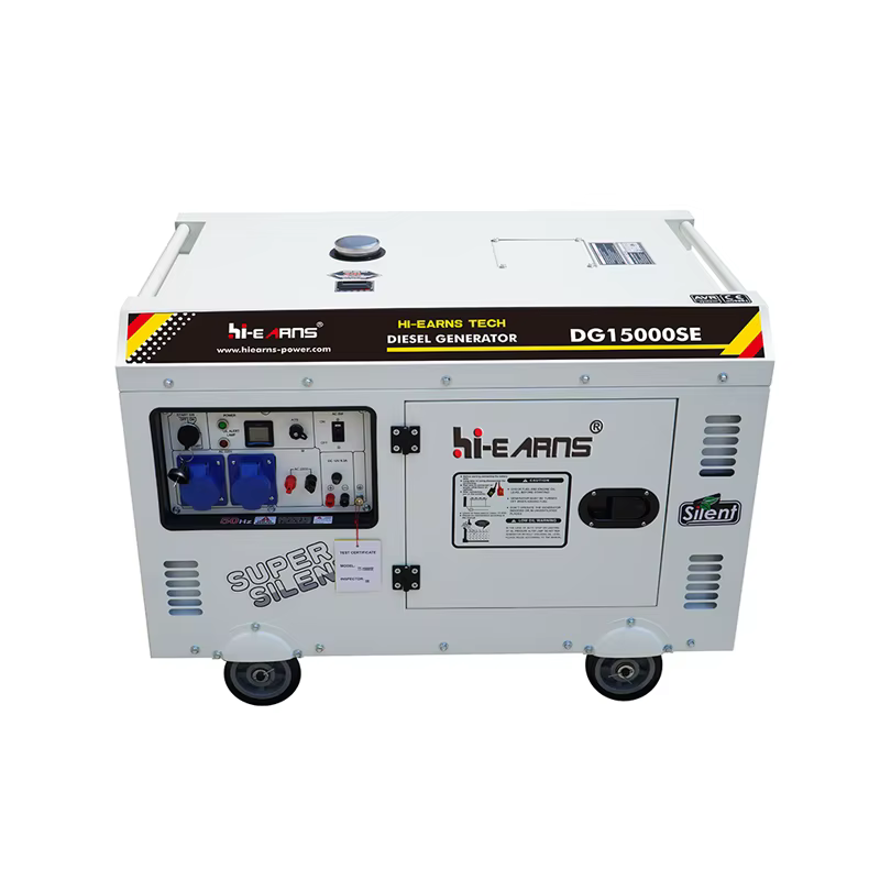 10KW Single-Phase Air-Cooled Diesel Generator DG15000SE Double-Cylinder Machine 50Hz Frequency AC Output — image 4
