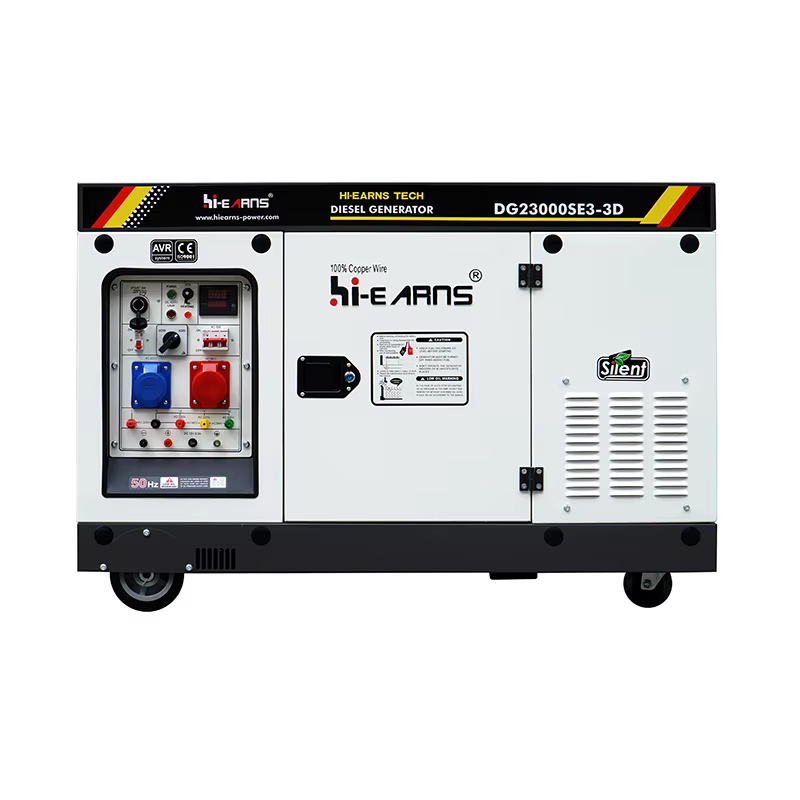 21hp 16kw 220/380V Three-Phase Silent Type diesel Generator  for Home DG23000SE3-3D  Equal Power 50Hz with ATS Option — image 2