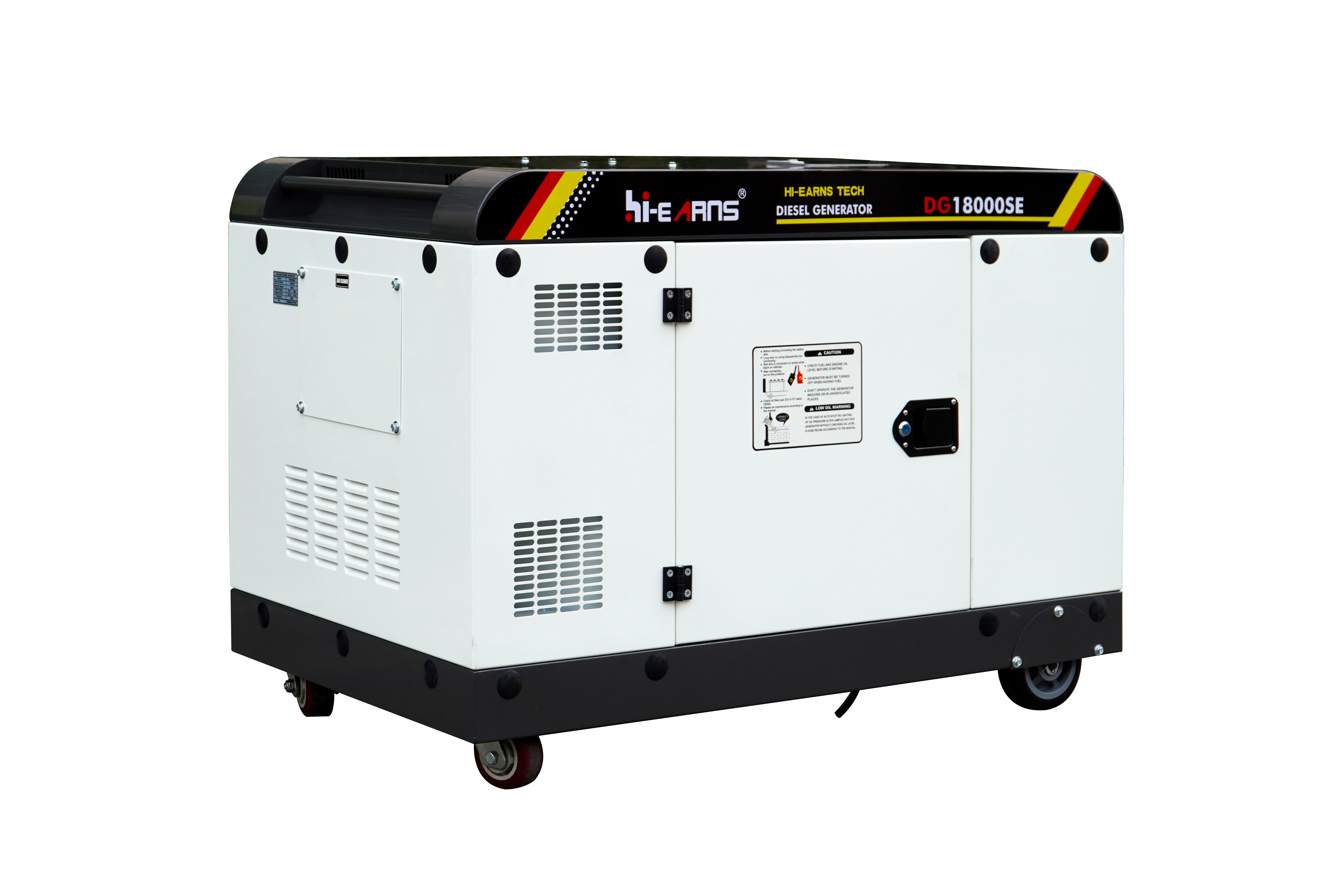 12kW 15KVA Single Phase Electric Start Silent Diesel Silent Mobile Diesel Generator for Home — image 3