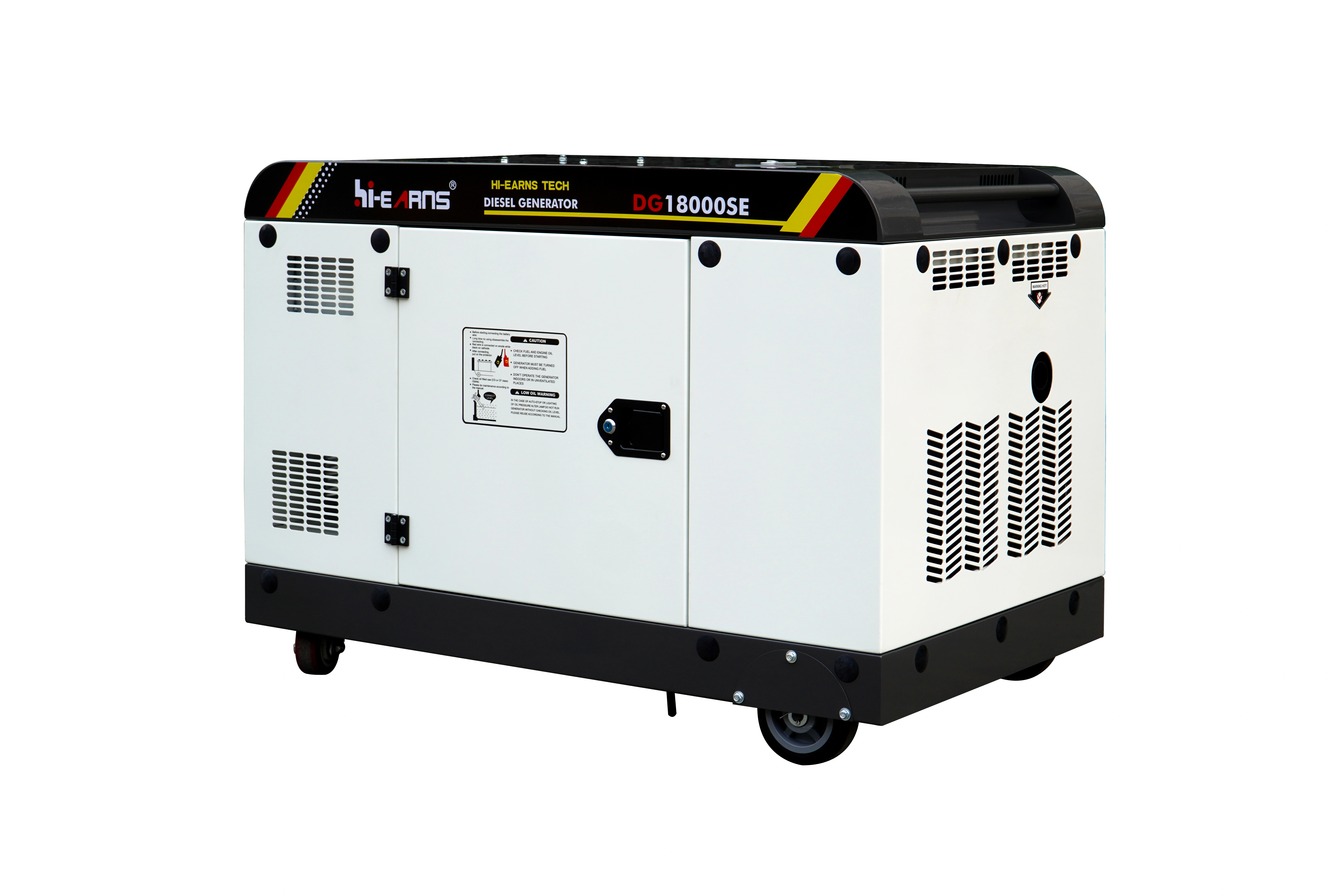 12kW 15KVA Single Phase Electric Start Silent Diesel Silent Mobile Diesel Generator for Home — image 5
