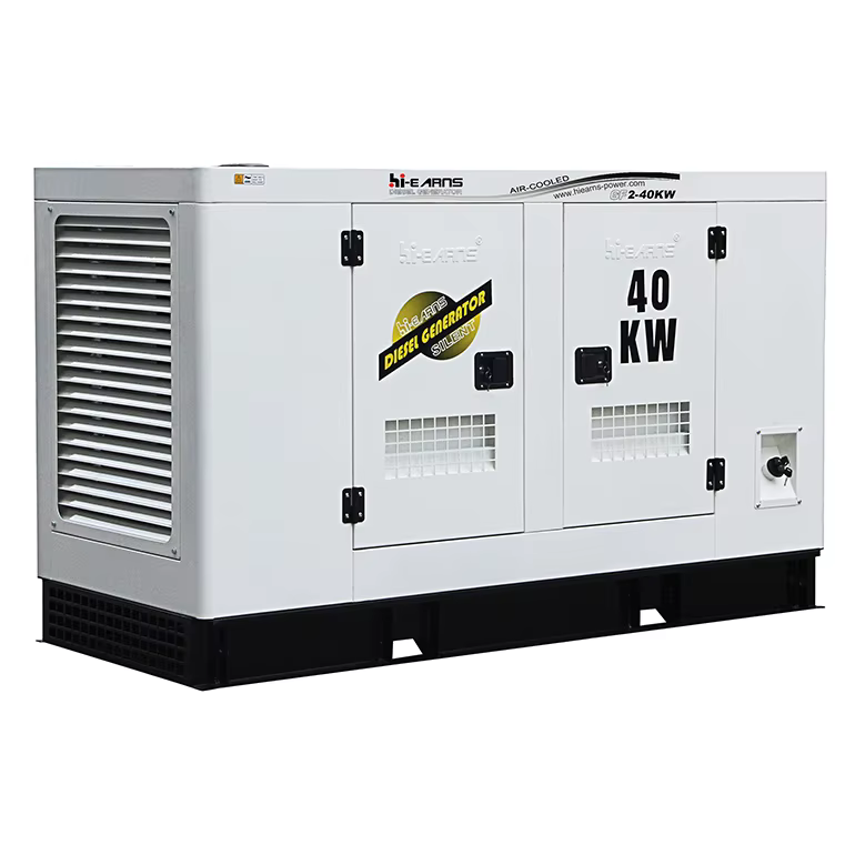 Hi-earns 40KW 50KVA Three Phase 60Hz Water Cooled Brushless Silent Diesel Generator for Home — image 4