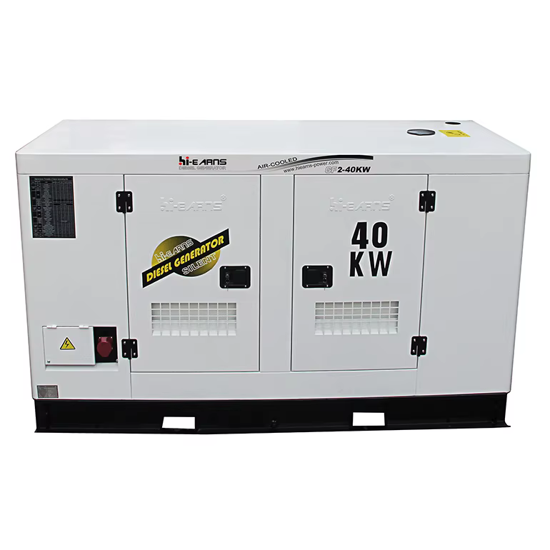 Hi-earns 40KW 50KVA Three Phase 60Hz Water Cooled Brushless Silent Diesel Generator for Home — image 5