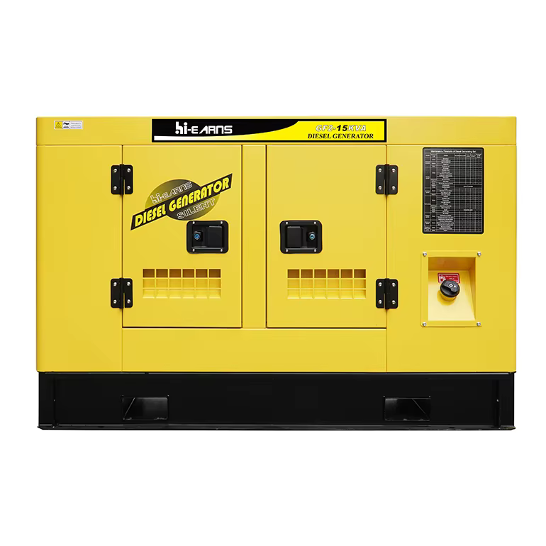 Hi-earns 12KW 15KVA Water Cooled Brushless Three Phase Silent Diesel Generator for House — image 2