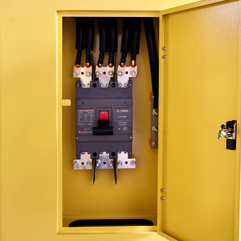Hiearns  Water Cooled Silent diesel Generator, Six Cylinder Water-cooled diesel Engine Factory Power Supply — image 3