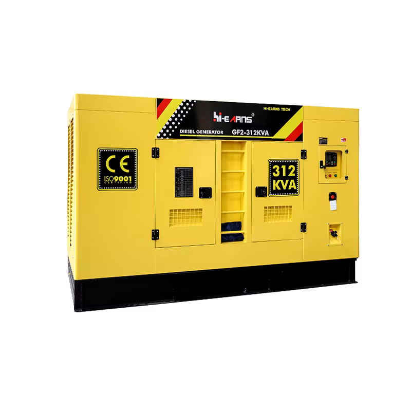 Hiearns  Water Cooled Silent diesel Generator, Six Cylinder Water-cooled diesel Engine Factory Power Supply — image 5