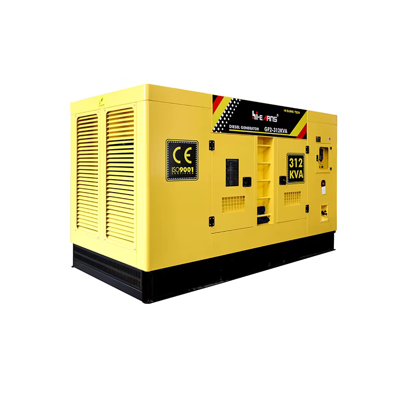 Hiearns  Water Cooled Silent diesel Generator, Six Cylinder Water-cooled diesel Engine Factory Power Supply — image 6