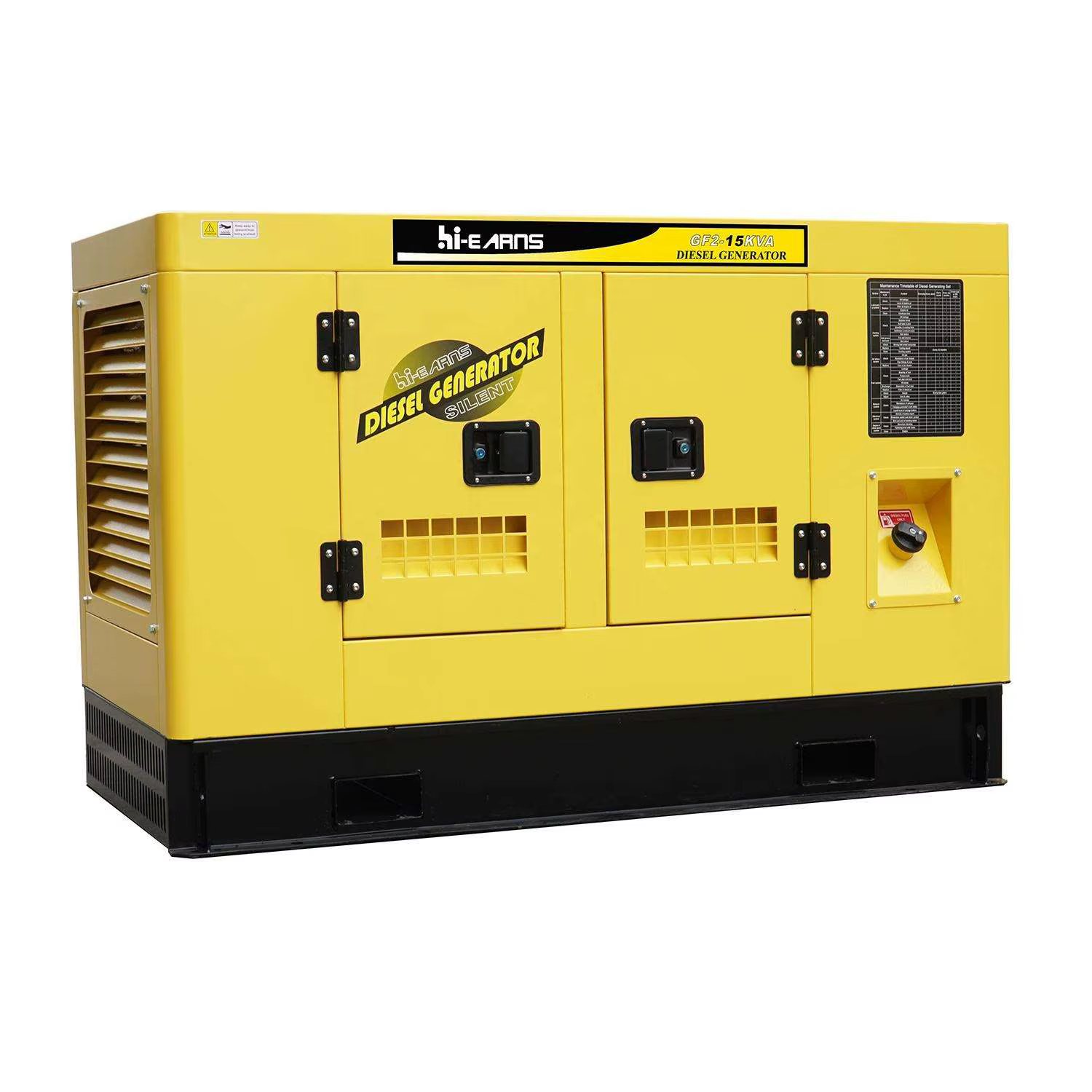 GF2-15KVA Water Cooled diesel Generator Silent Type 12KW — image 4