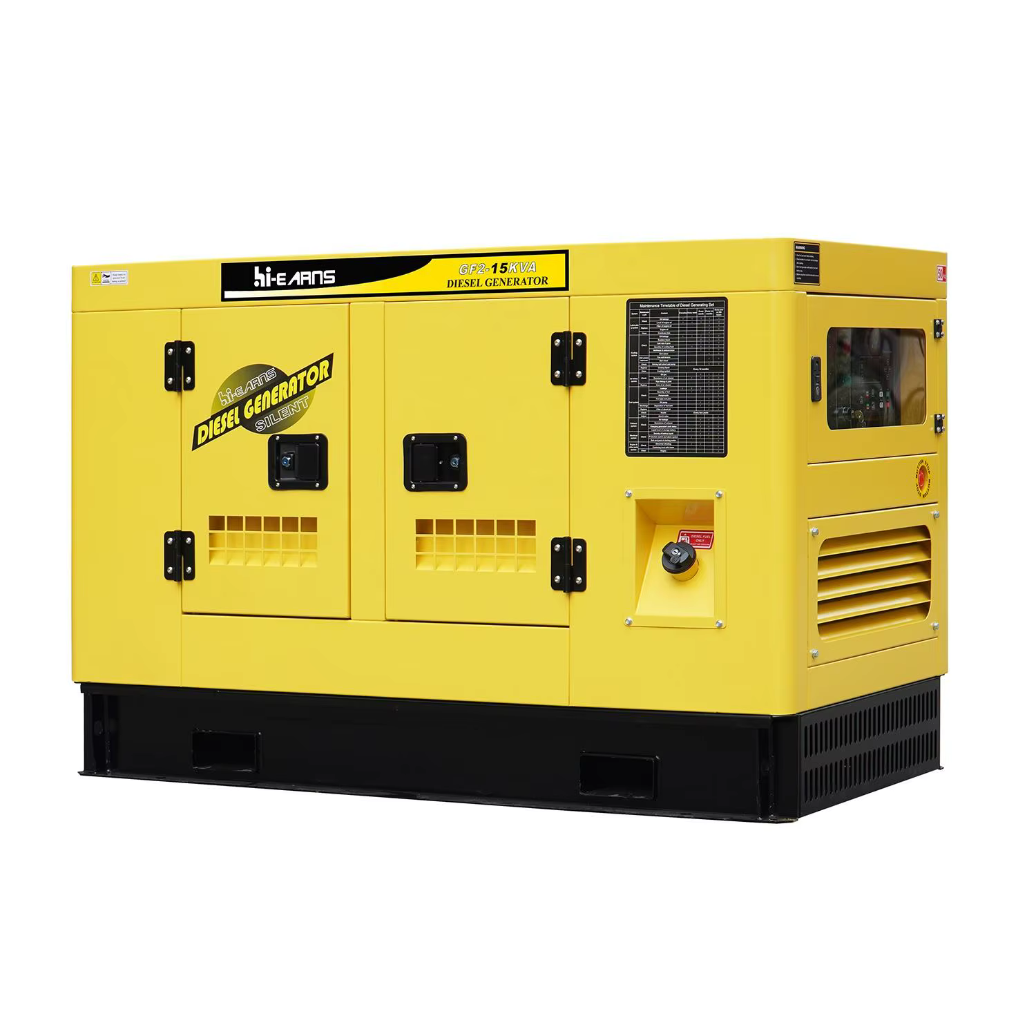 12KW Water Cooled diesel Generator Silent Type GF2-15KVA — image 4