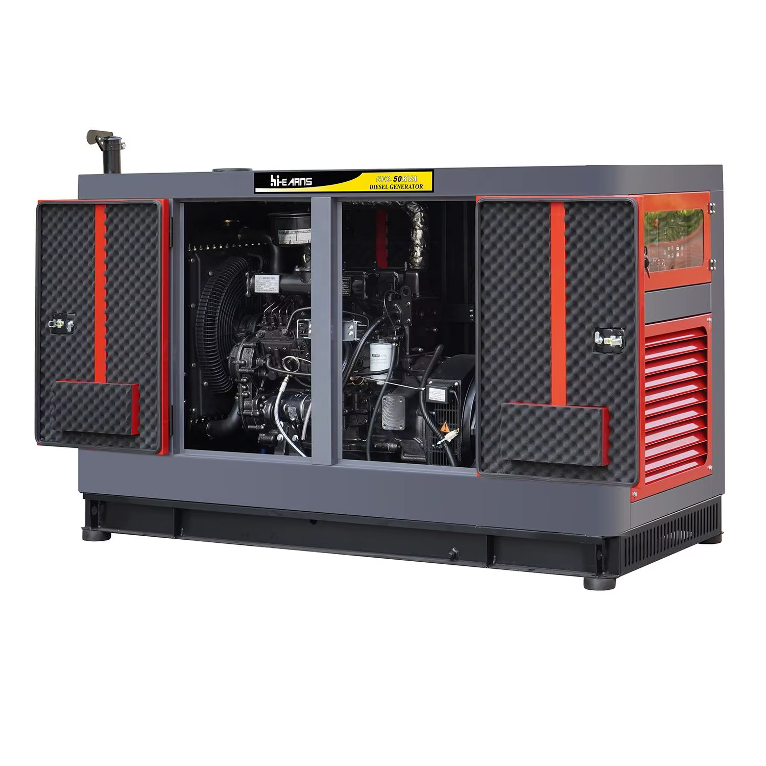 Hiearns GF2-50KVA Water Cooled diesel Generator Silent Type — image 3
