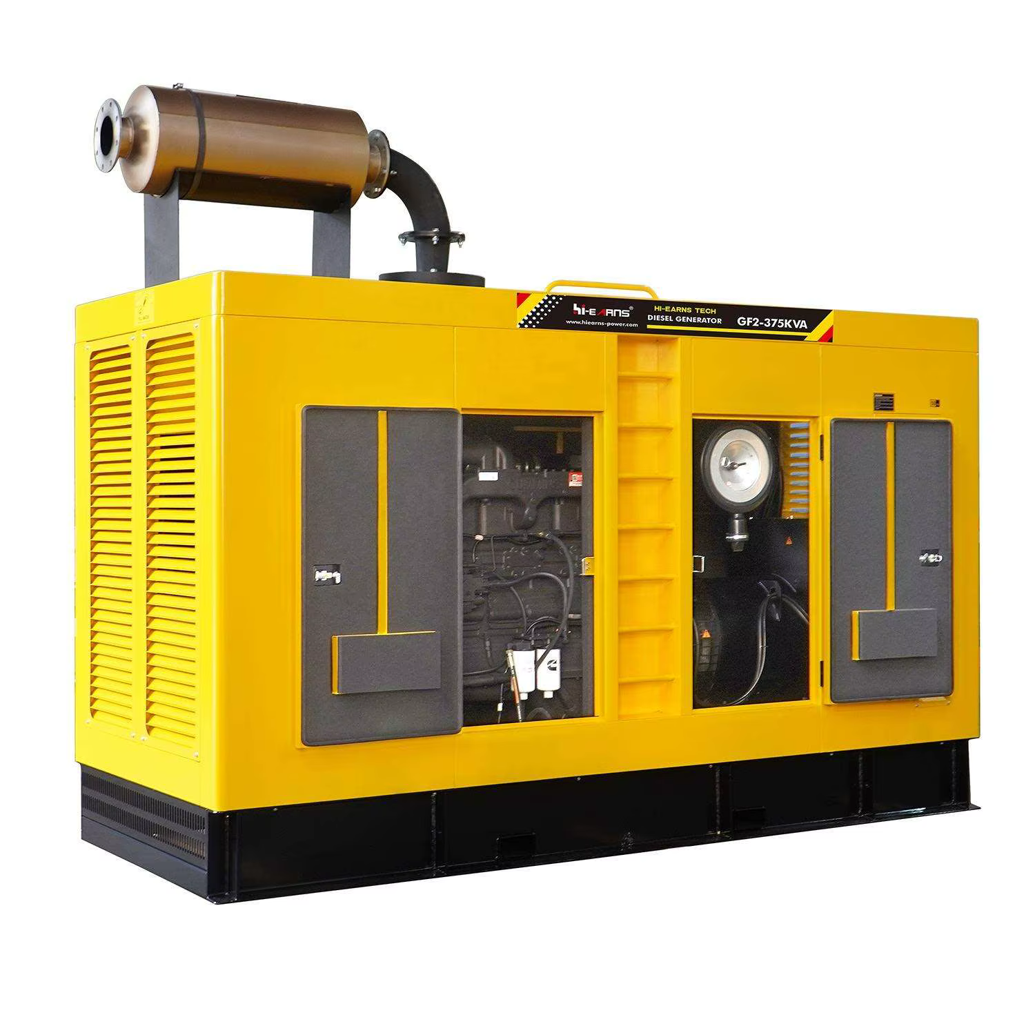 GF2-375KVA  Silent Water Cooled  diesel Generator 300kw — image 4
