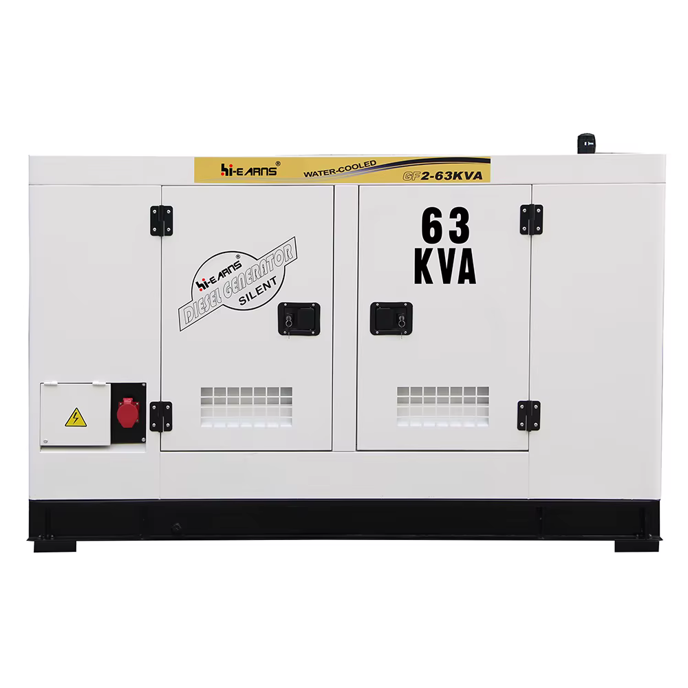 Single Phase 48KW 60KVA 50KW 65KVA Water Cooled Silent Diesel Alternator Open Frame with Remote Start Rated Power 220V/5KW — image 2