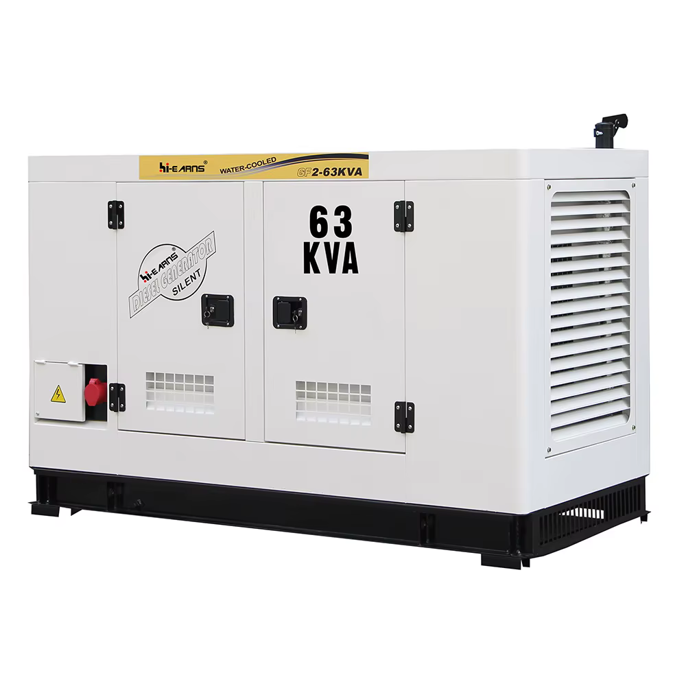 Single Phase 48KW 60KVA 50KW 65KVA Water Cooled Silent Diesel Alternator Open Frame with Remote Start Rated Power 220V/5KW — image 3