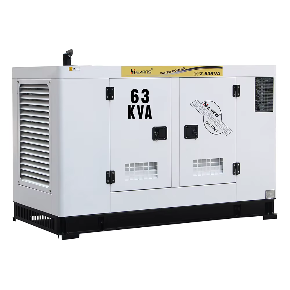 Single Phase 48KW 60KVA 50KW 65KVA Water Cooled Silent Diesel Alternator Open Frame with Remote Start Rated Power 220V/5KW — image 4