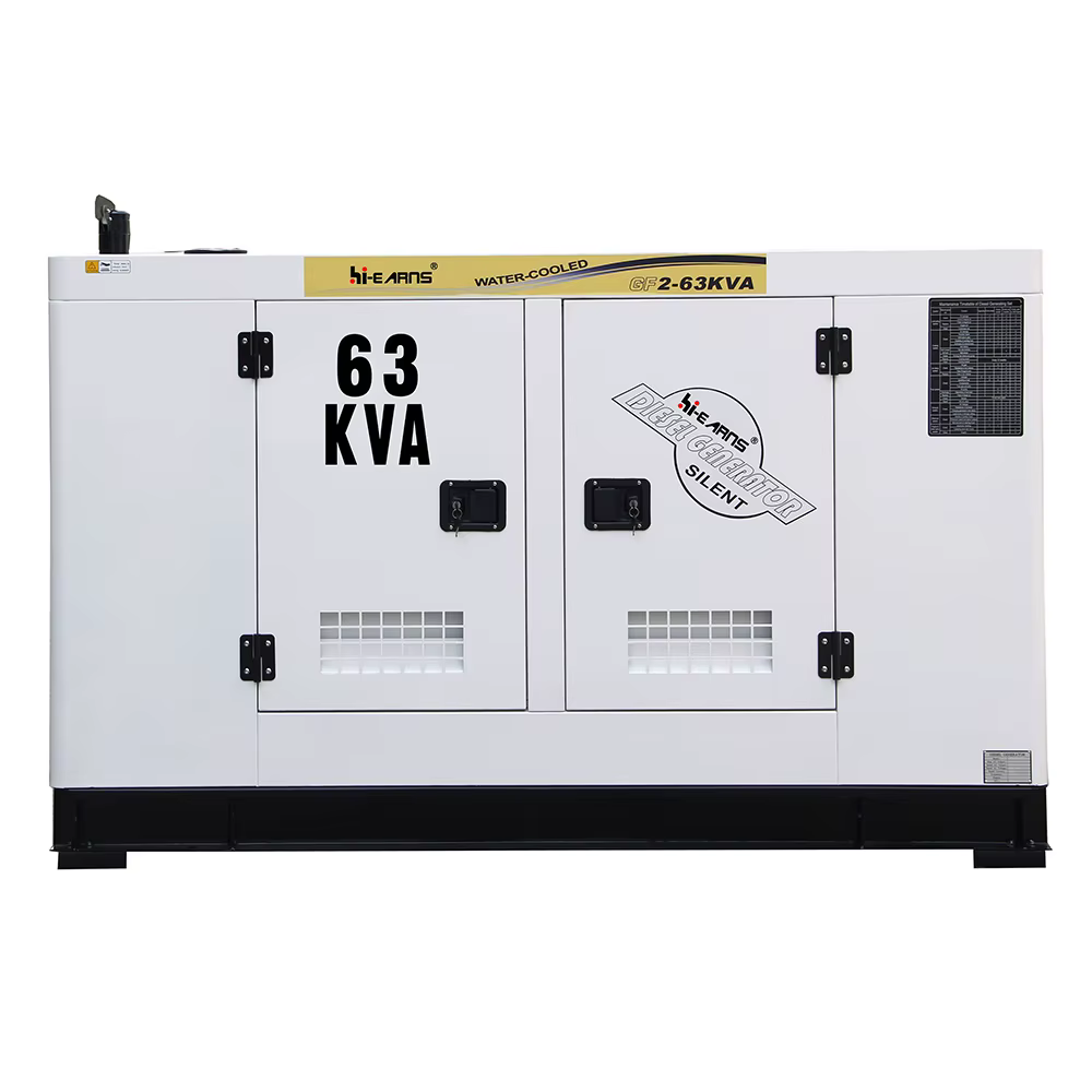 Single Phase 48KW 60KVA 50KW 65KVA Water Cooled Silent Diesel Alternator Open Frame with Remote Start Rated Power 220V/5KW — image 5