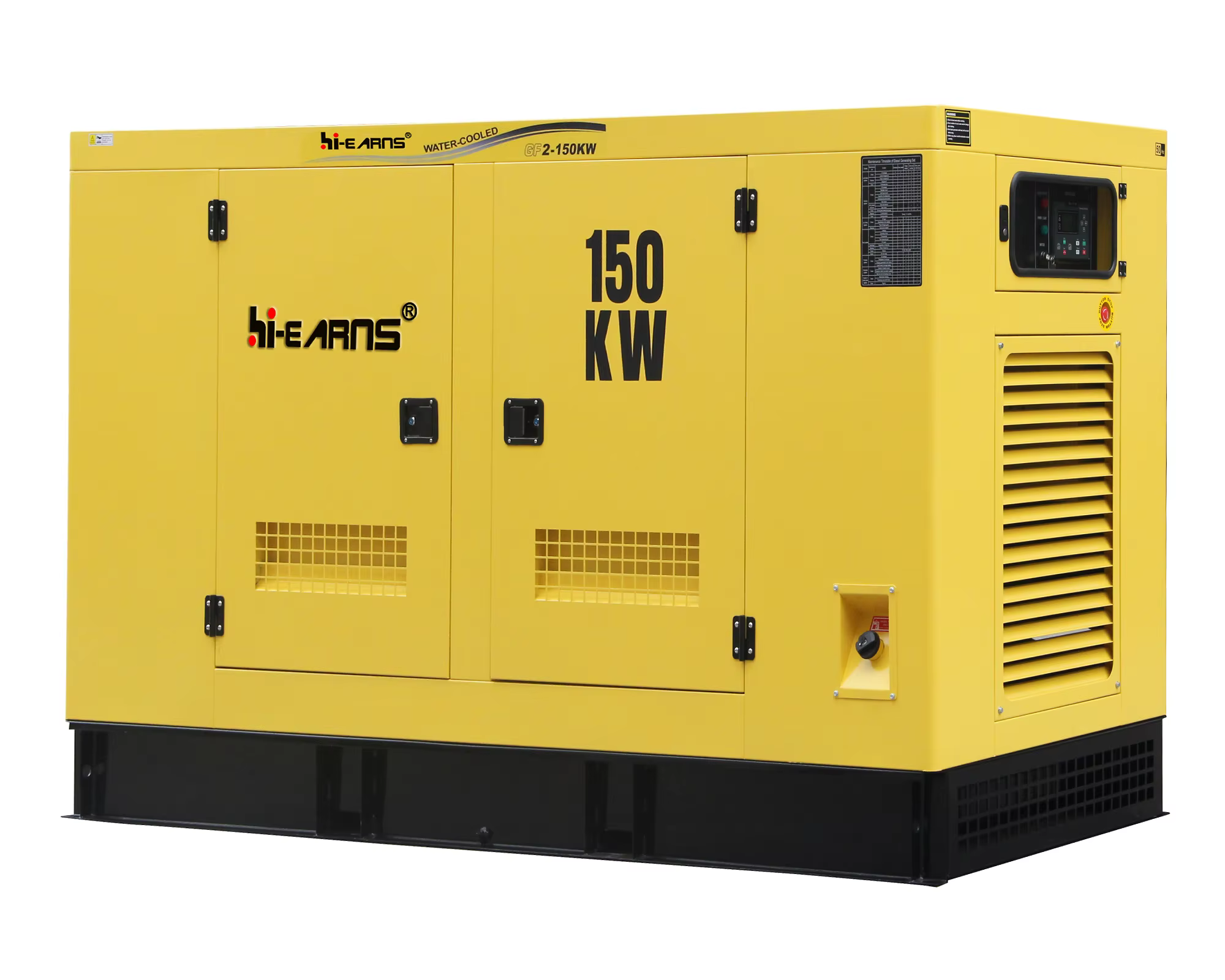 Hi Earns Water-cooled Silent Type Big Size 3 Phase diesel Generator 500KW 625KVA 125KW 30kva 60kva Waterproof — image 4