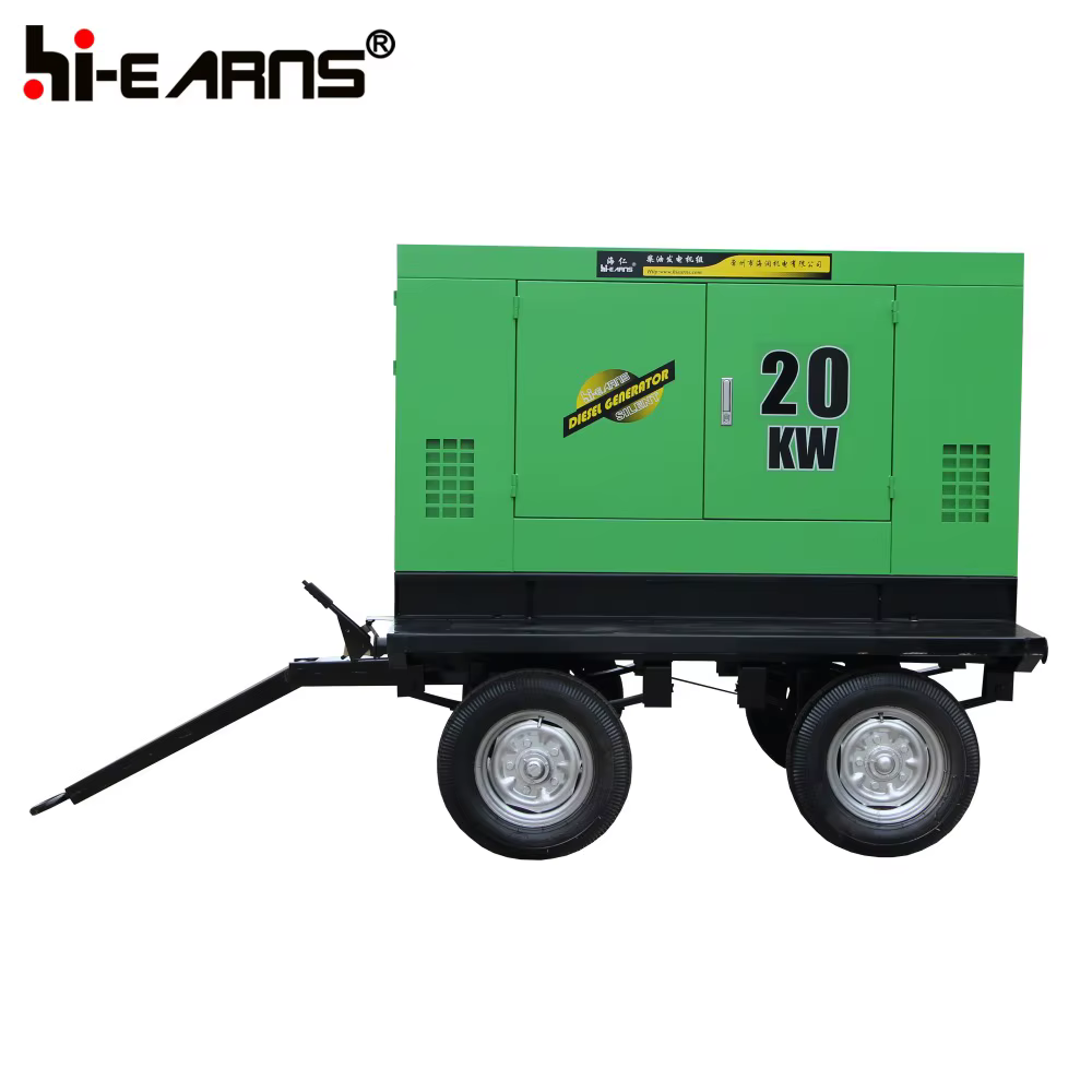 Hiearns 30KW 40 Kva Portable diesel Generator Travel Trailer Price — image 2