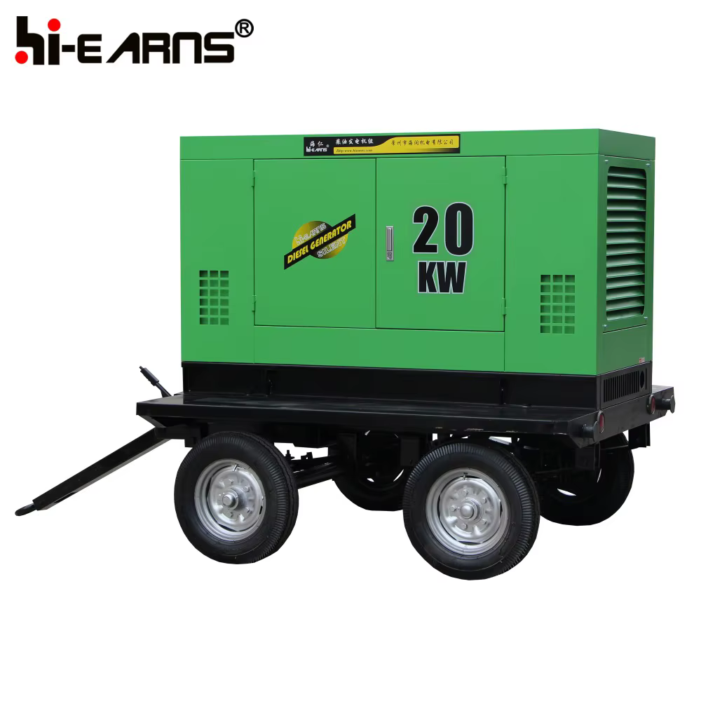 Hiearns 30KW 40 Kva Portable diesel Generator Travel Trailer Price — image 3
