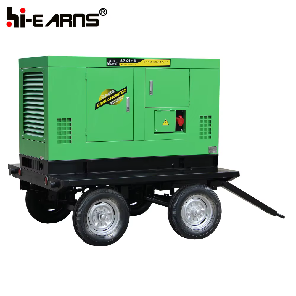 Hiearns 30KW 40 Kva Portable diesel Generator Travel Trailer Price — image 4