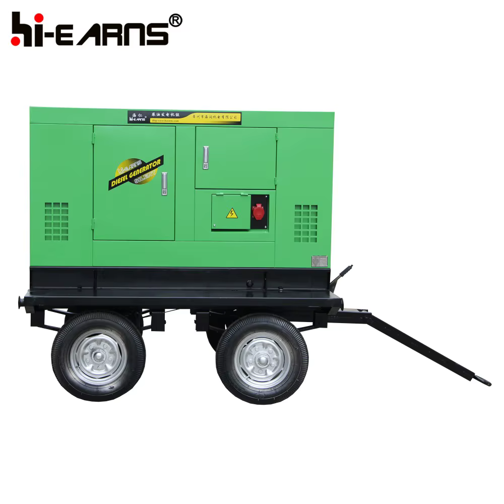 Hiearns 30KW 40 Kva Portable diesel Generator Travel Trailer Price — image 5