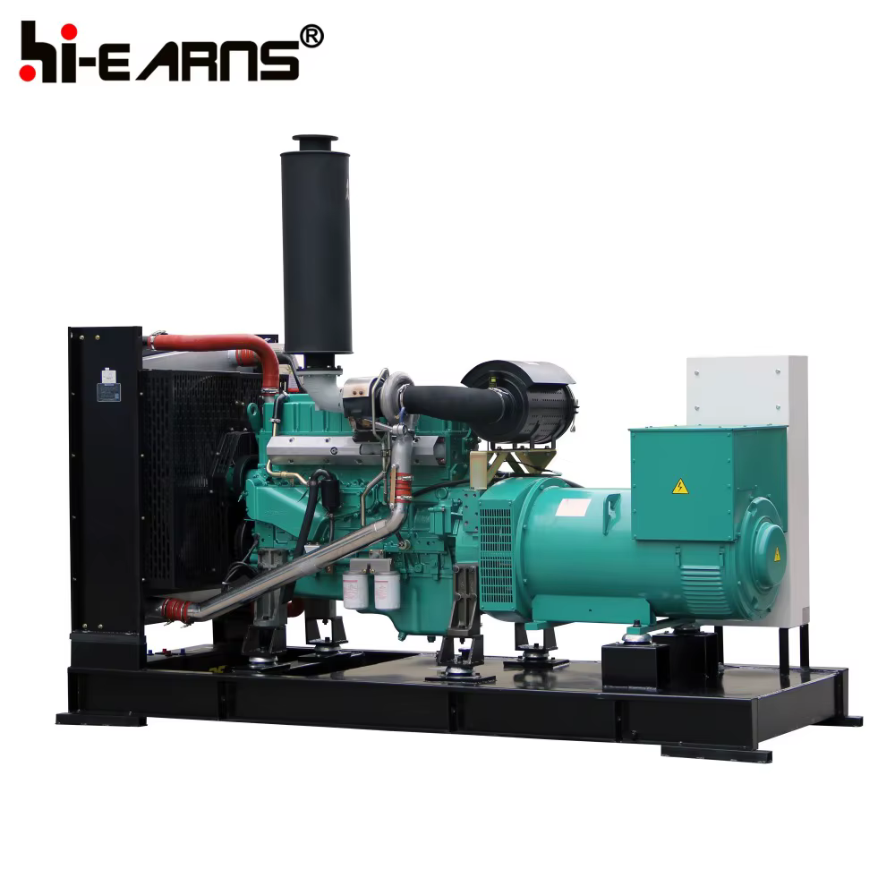 300KW 400KVA Six Cylinder Open Type Water Cooled diesel Generator — image 5