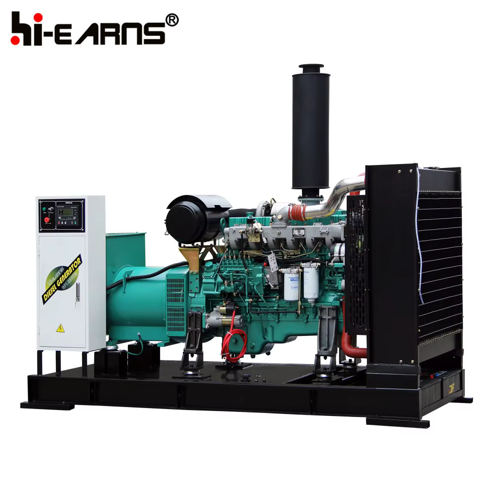 Stable Power 250KW 315KVA Open Type Chinese Water Cooled Engine diesel Generator for Industry — image 2