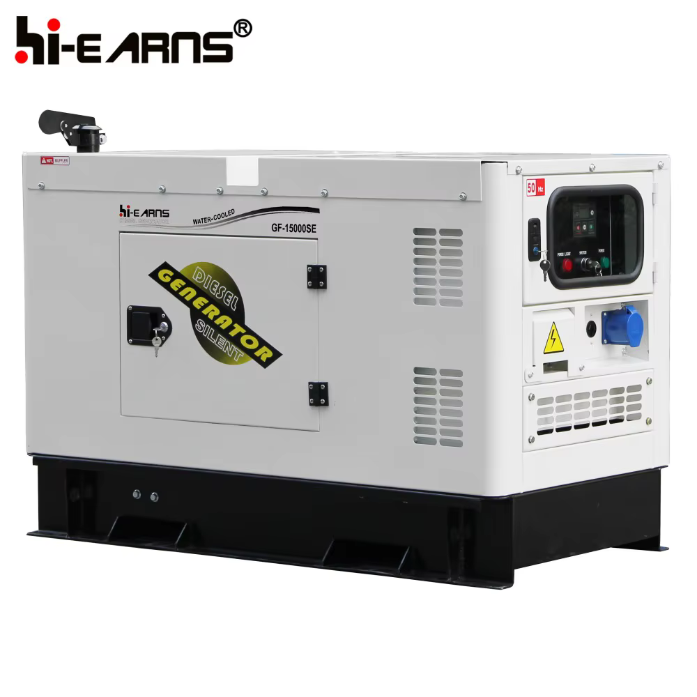 10Kw Silent Three Phase Water Cooled Two Cylinder diesel Generator — image 3