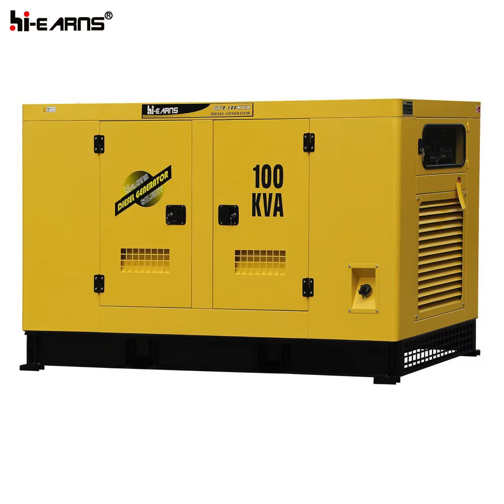 Hi Earns 80KW Silent diesel Generator 100kva Generator Price — image 2