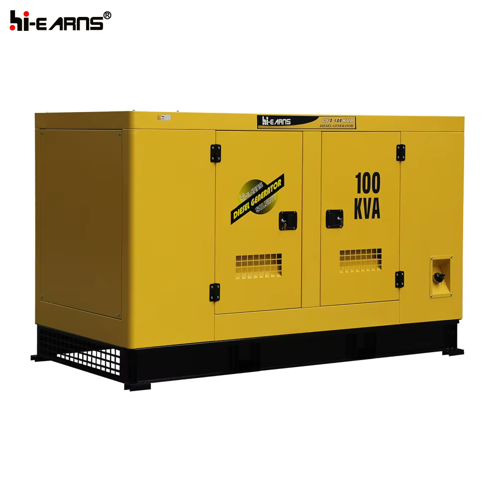 Hi Earns 80KW Silent diesel Generator 100kva Generator Price — image 3