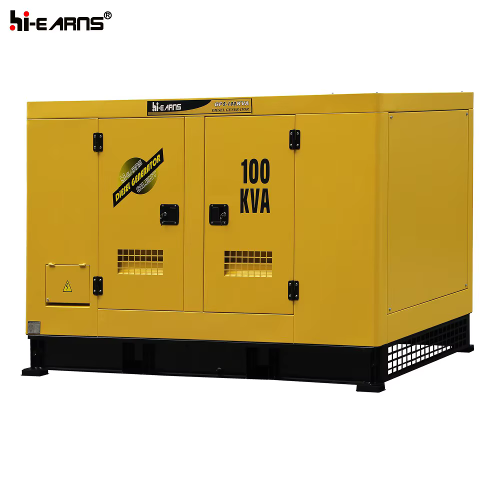 Hi Earns 80KW Silent diesel Generator 100kva Generator Price — image 5