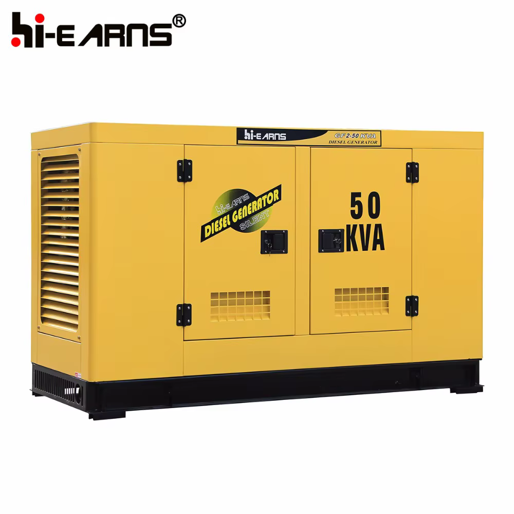 Hiearns Generator 50 Kva 40KW Water Cooled Silent Type diesel Generator Set GF2-50KVA 	 Generator 50 Kva — image 2