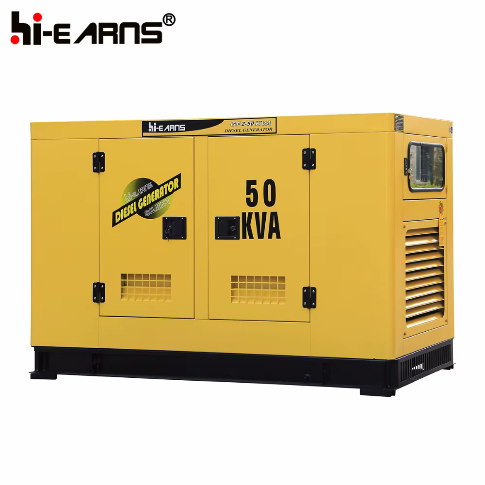 Hiearns Generator 50 Kva 40KW Water Cooled Silent Type diesel Generator Set GF2-50KVA 	 Generator 50 Kva — image 3