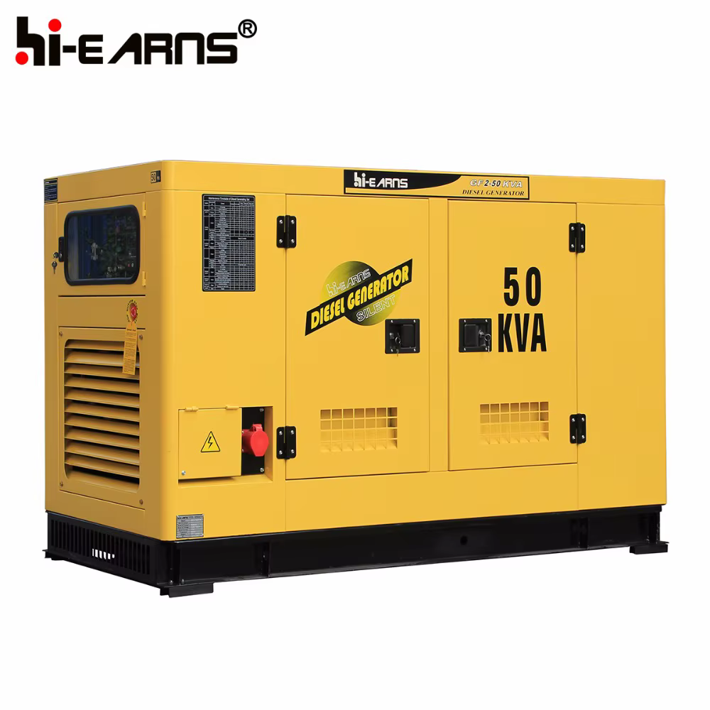 Hiearns Generator 50 Kva 40KW Water Cooled Silent Type diesel Generator Set GF2-50KVA 	 Generator 50 Kva — image 4